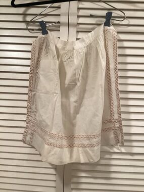 VTG handmade 1950s Apron, single pocket. 19.5” in length..